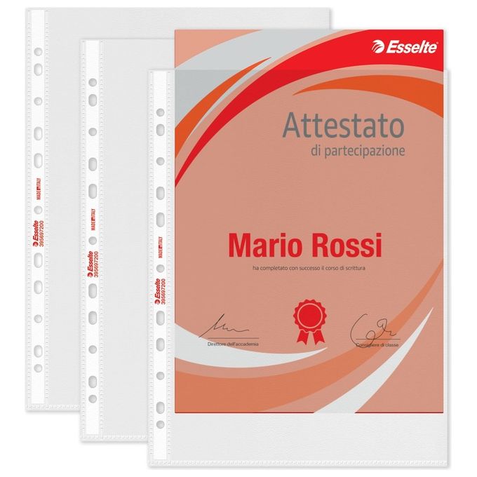 Esselte Confezione 10 0 buste Office Ruvida 22x33