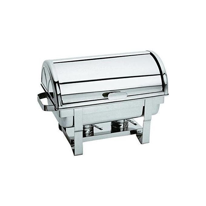 Agnelli Chafing Dish con mezzo coperchio rotante 64x35