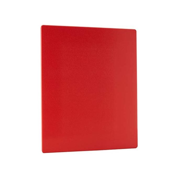 Bisetti TG5040R Tagliere Pe con Fermo 50x40x2cm Rosso