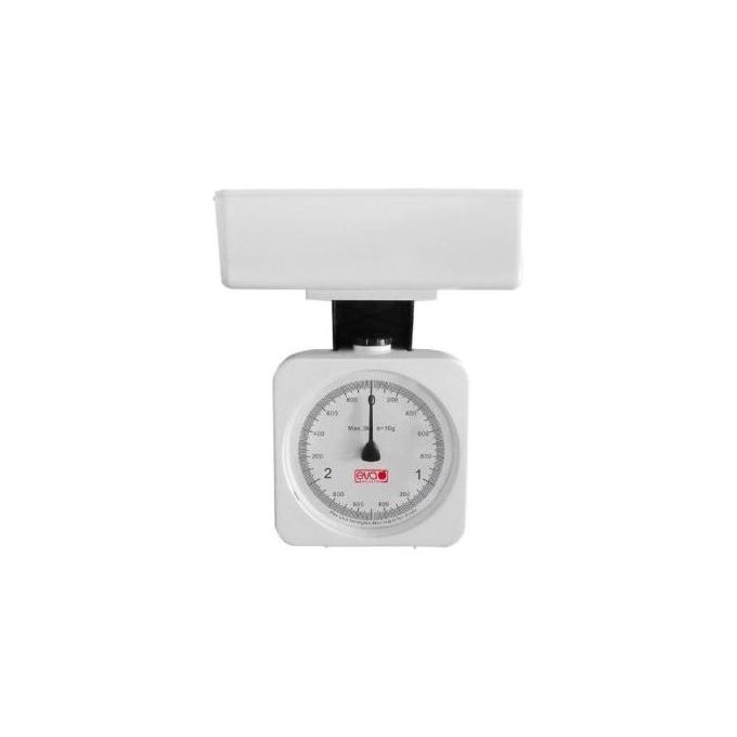 Kaufgut 033022 Bilancia da Cucina Eva 3Kg Bianca