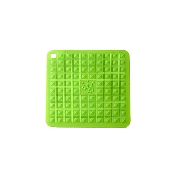 3C CASA Sottopentola Verde per Casa e Arredamento In Materiale Resistente Design Funzionale per Proteggere le Superfici