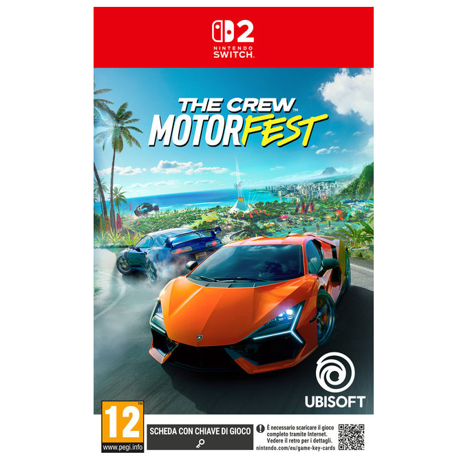 Ubisoft 3DPL00683 The Crew Motorfest NSW2 Videogioco Standard per Nintendo Switch 2 Genere Corse Classificazione PEGI 12 colore Nero