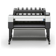HP 3EK11DB19 DesignJet T1600 Stampante a getto d'inchiostro PostScript 36 pollici Risoluzione 2400 x 1200 DPI Wi-Fi Direct Cutter integrato colore Nero