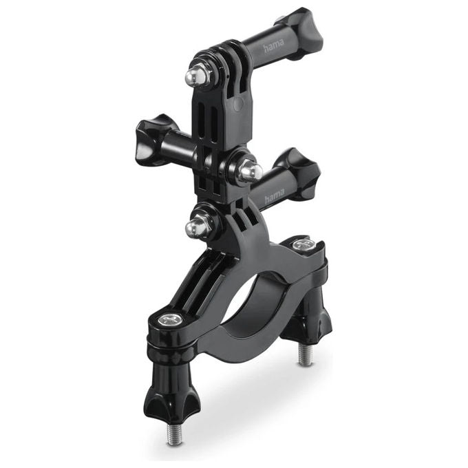 Hama 00004562 Large Supporto Passivo per Action Camera Compatibile GoPro Orientamento Orizzontale-Verticale Regolabile Girevole colore Nero