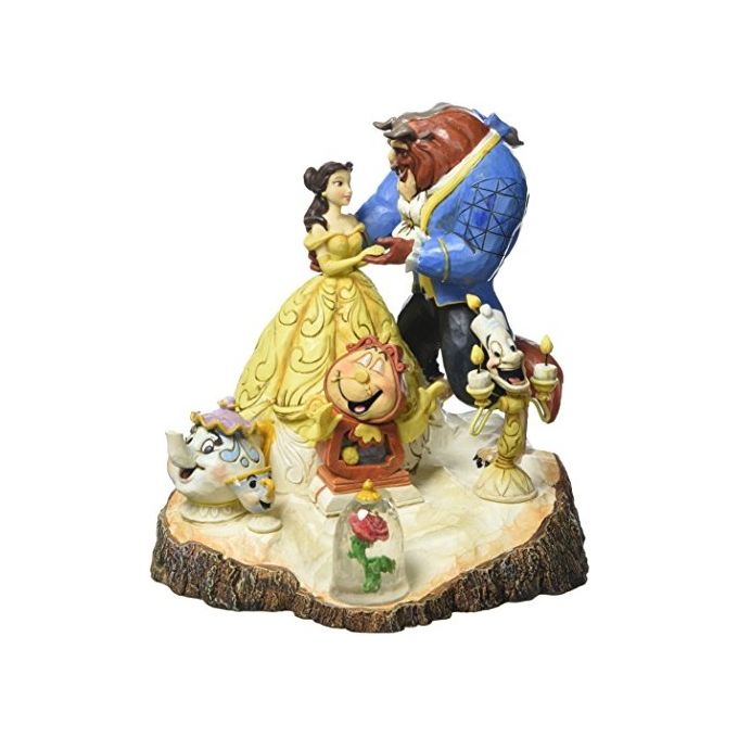 Disney Traditions La Bella e la Bestia Diorama