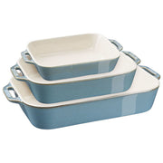 STAUB 405081720 Cake mould 3 pezzi colore Turchese