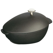 Staub 40509-494-0 Cozziera in Ghisa per Cozze Capacita' 2.00 L Diametro 25 cm colore Nero