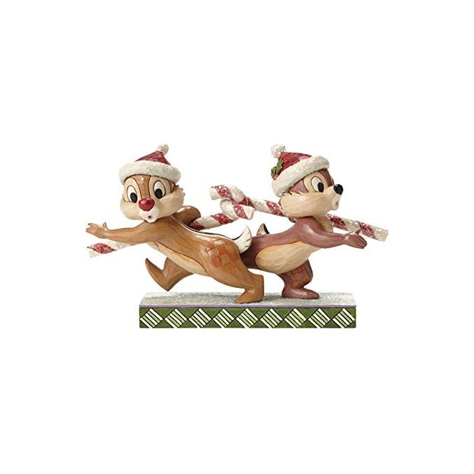 Disney Traditions Cip e Ciop Canna da Zucchero Natalizi