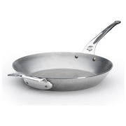 De Buyer 40533-04 Mineral B Pro Padella Acciaio al Carbonio 32 cm colore Argentato