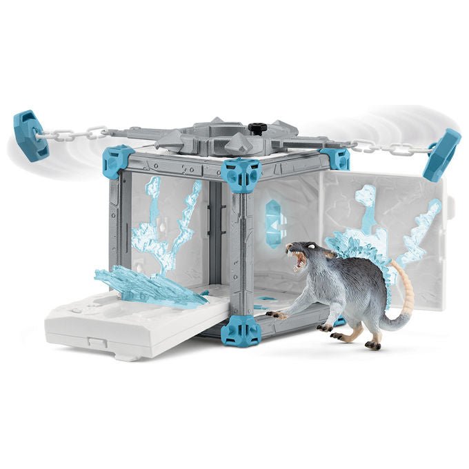 Schleich 42676 BattleCave Ratto dei Ghiacci Gioco con 40 Pezzi colore Multicolore