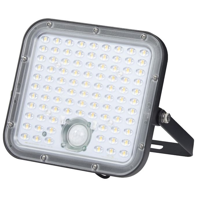 Ledvance Applique Solare Endura Flood Split Solar Sensor 30W Nero