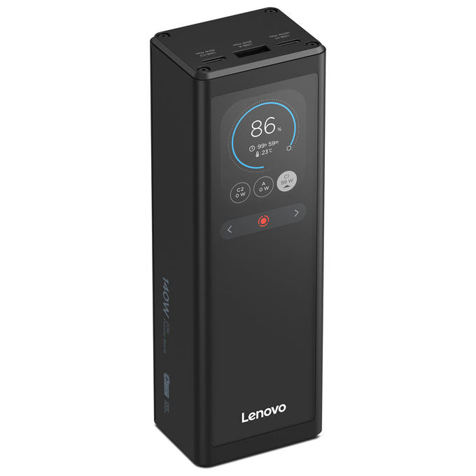 Lenovo 40AL140WWW Power Bank 20000 mAh 73 Wh Ioni di litio 4 celle colore Grigio Dorato