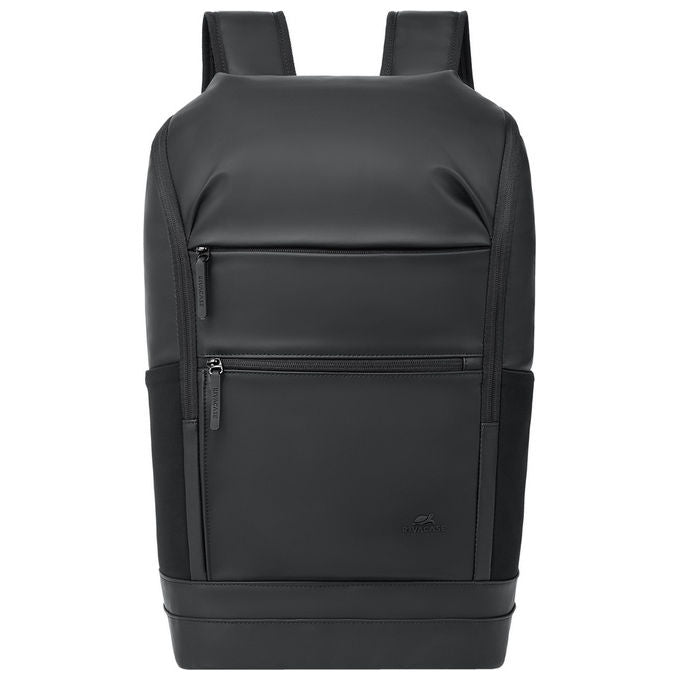Rivacase 7856 Eden ECO Zaino urbano per laptop fino a 15.6 pollici materiale ecologico pelle ecologica poliestere RPET colore Nero
