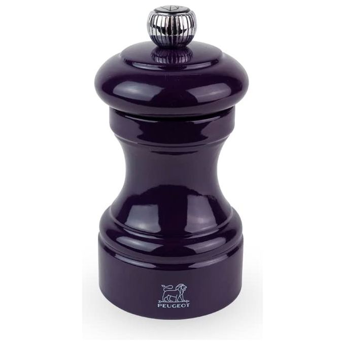 Peugeot Bistro Macinapepe 10cm Melanzana Legno Laccato