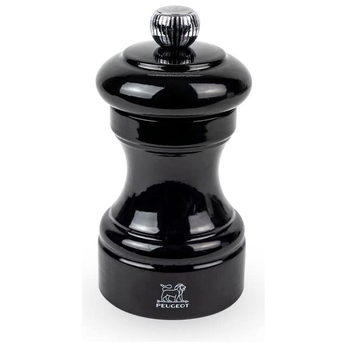Peugeot Bistro Macinasale 10cm Nero Legno Laccato