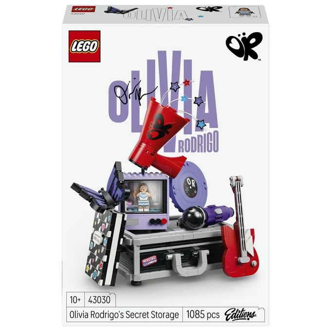 Lego 43030 LEGO Editions Set da costruzione La Valigetta Segreta di Olivia Rodrigo 1085 pezzi colore Multicolore