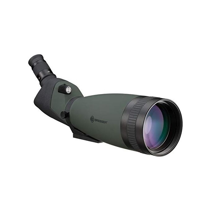 Bresser Optics 4322000 Pirsch Cannocchiale 25-75x100 mm BaK-4 impermeabile con adattatore treppiede 1-4'' colore Nero