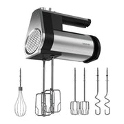 Cecotec POWERTWIST500 Full Steel Batedeira 500 W 5 Velocita' Funzione Turbo Accessori in Acciaio Inossidabile colore Acciaio