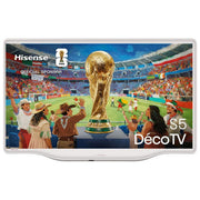 Hisense 43S5Q DECO TV QLED 4K UHD Smart Wi-Fi 109,2 cm (43'') colore Bianco