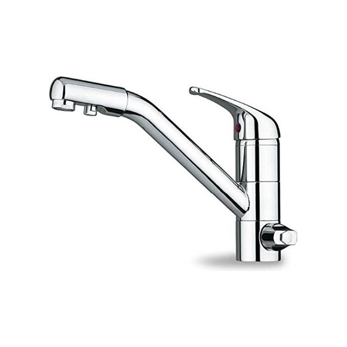 Crolla 4500 CR Opur Miscelatore Monocomando con uscita separata Acqua Pura Cromo