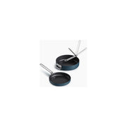 Joseph Joseph 45051 Space Set per friggere con padelle da 24 cm e 28 cm e manici pieghevoli colore Blu