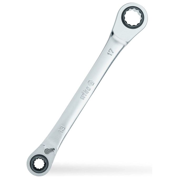 Wiha Chiave Poligonale Doppia a Cricchetto 10 - 19 mm