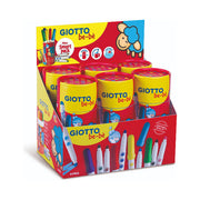 Giotto F469500 Pennarello Bambini 10 colori Punte 5 mm Superlavabile Antisoffocamento colore Multicolore