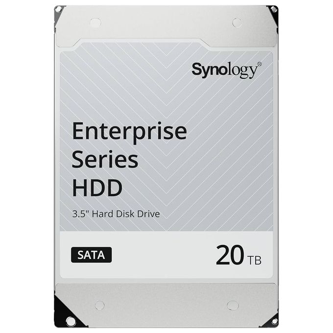 Synology HAT5320-20T Disco Rigido Interno 20 TB 7200 rpm 1024 MB 3.5'' SATA III colore Nero