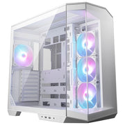 MSI MAG PANO 100R PZ Case Computer Midi Tower Bianco con Design Moderno e Ottimizzato per una Gestione Spaziale Ideale delle Componenti