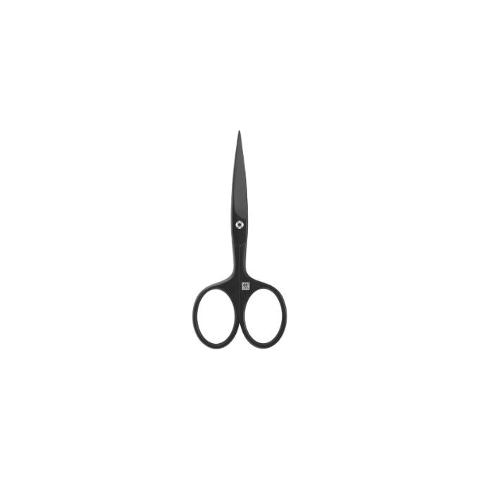 Zwilling 47203-401-0 Premium M Forbici da Barba Acciaio Inossidabile con Rivestimento PVD Nero Opaco Lunghezza 115 mm colore Nero