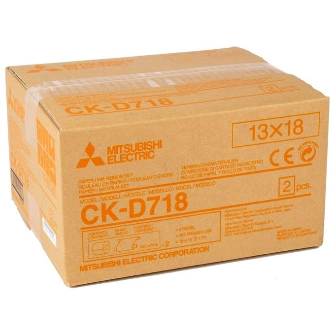 Mitsubishi CK-D 718 13x18cm 2x 230 Stampe