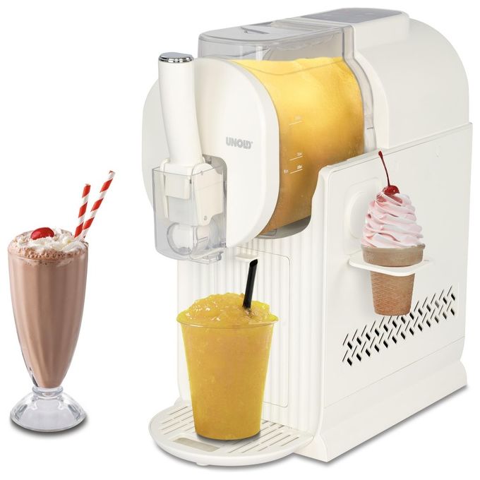 Unold 48960 Sofia Creme Macchina per Gelato 2 in 1 Compressore Silenzioso 150 W Capacita' 1,5 L colore Bianco