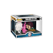 Funko 49009 Pop! Moments Figura da Collezione Tanjiro vs Rui in Vinile Altezza 14 cm con Confezione con Finestra per Esposizione colore Nero