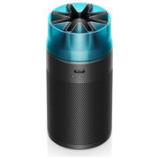 Dyson 491338-01 Purificatore d'aria per ambienti fino a 100 m² Tecnologia HushJet 24 dB colore Nero-Turchese