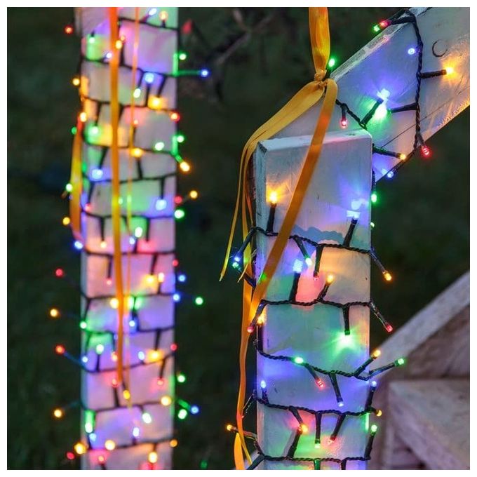 Lotti Filo Xmas King Led MiniCluster con Giochi di Luce