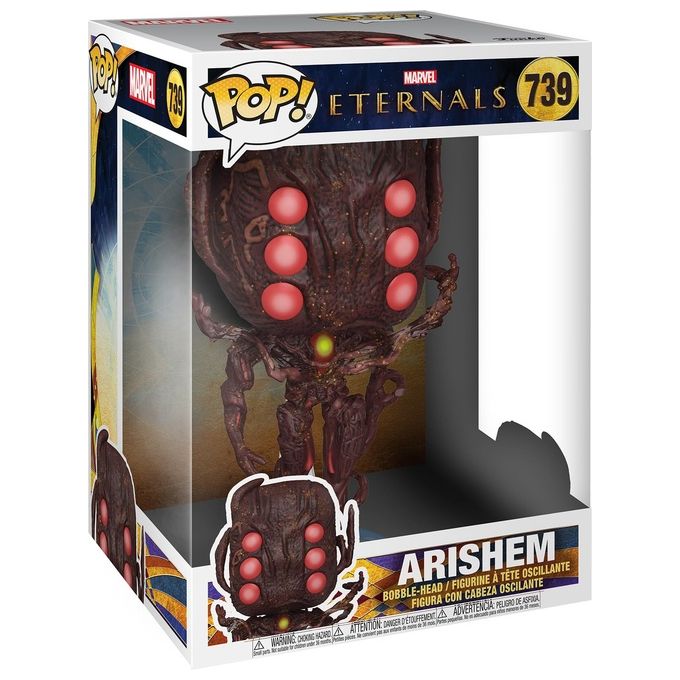 Funko 50123 Pop! 10'' Figura in Vinile Arishem Marvel Eternals Altezza 25 cm Colore Multicolore