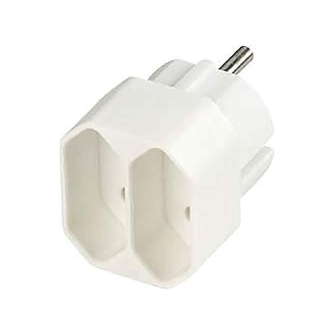 Rev Multipresa con 2 Pannelli Bianco