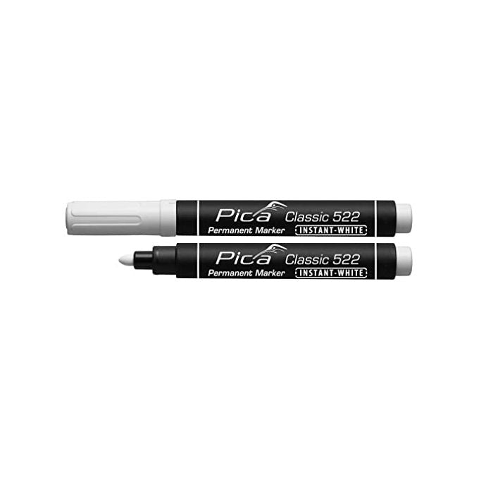 Pica Permanent Marker INSTANT Bianco Punta Tonda 1-4mm-SB