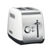 KitchenAid 5413184400422 Classic II Tostapane 2 Fette 5 Livelli Doratura Acciaio Inox Bianco colore Bianco