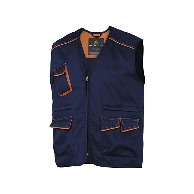 Deltaplus Gilet Panoply Panostyle M6Gil Taglia M Blu-Arancio