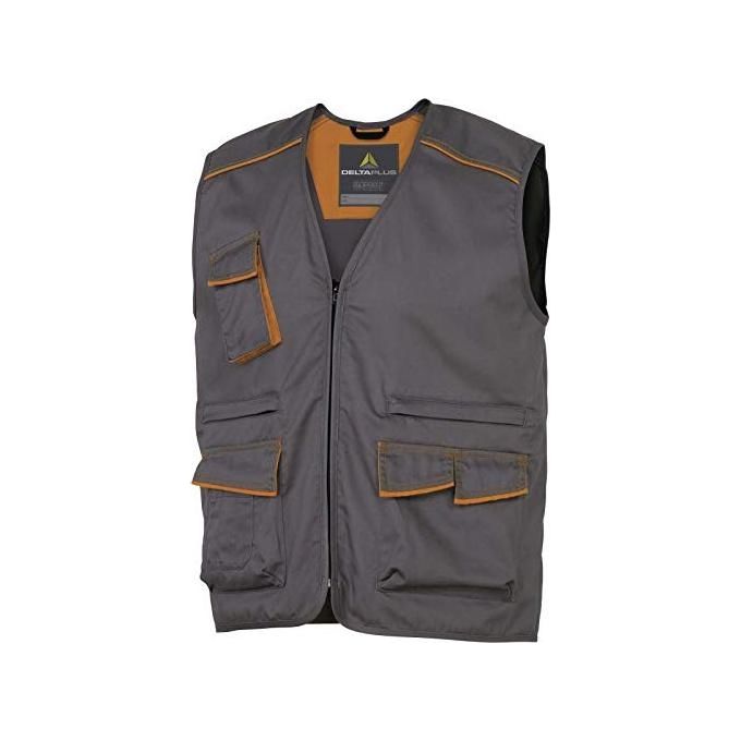 Deltaplus Gilet Panoply Panostyle M6Gil Taglia Xxxl Blu-Arancio