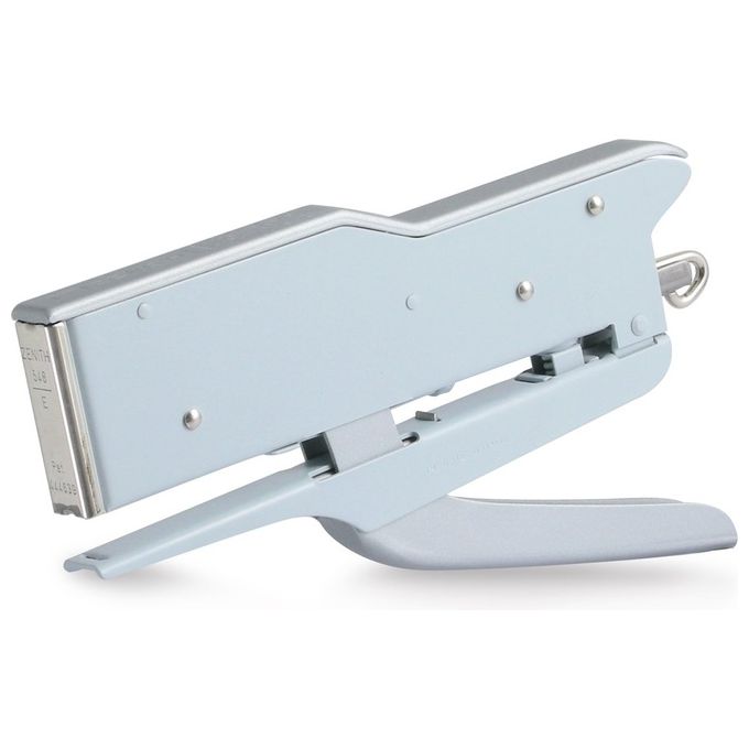 Zenith 548-E-AZ Cucitrice a Pinza Metallo Capacita' 30 Fogli Punti 6-6 Colore Azzurro