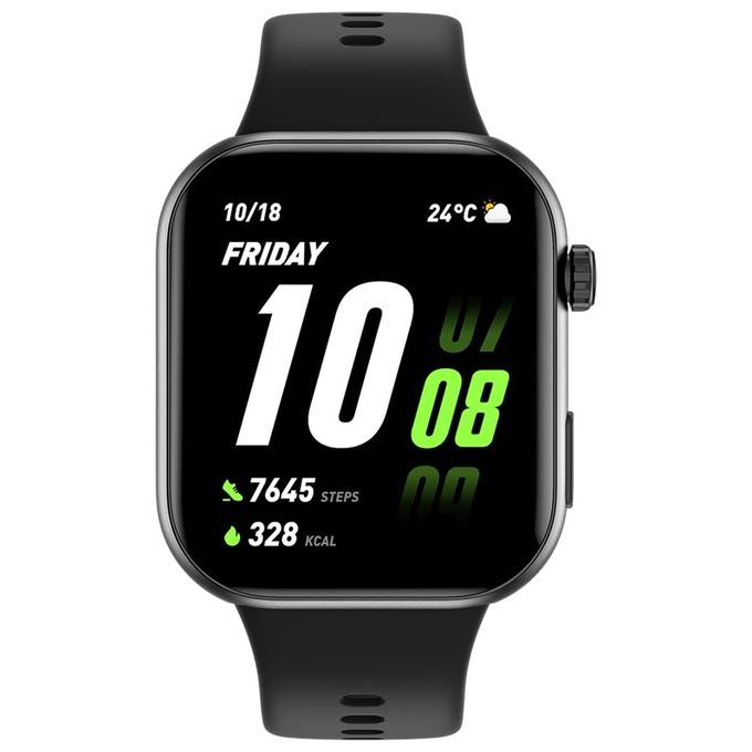 Honor, InfoWear Watch 2i, Display 4.7 cm, AMOLED, Touch Screen, Nero