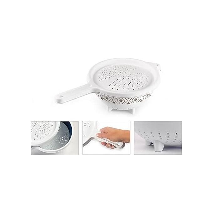 Stefanplast Scolapasta Tosca Bianco-Tortora
