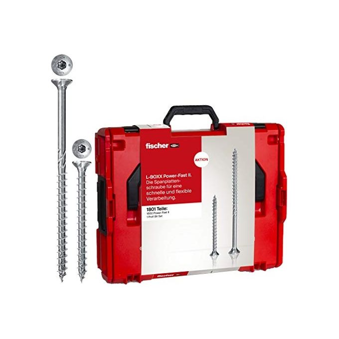 Fischer Power Fast II L-Boxx 102 Screw Set