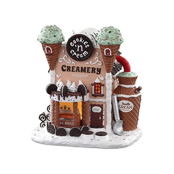 Lemax Cookies n' Cream Creamery con Adattatore 4.5V