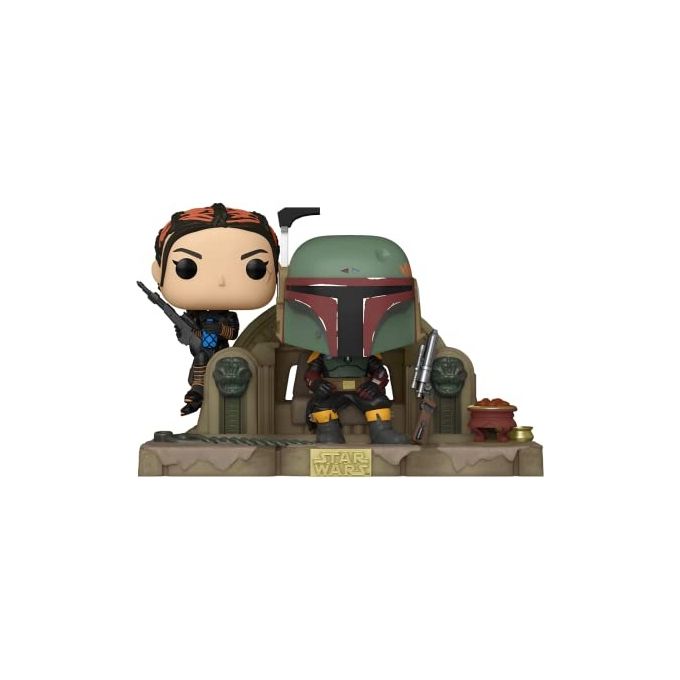 Funko Pop! Moments Star Wars The Mandalorian Boba e Fennec