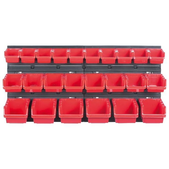 Kistenberg Pannello Forato Plastica Kit Kor 2 80x40cm