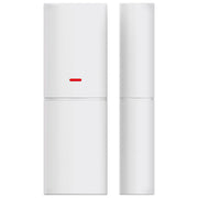 Beghelli 60050 Sensore di Apertura Wireless per Sistema Allarme DOM-E Beghelli Tecnologia LoRa Portata 300 m Batteria CR123A inclusa colore Bianco