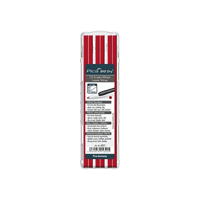 Pica BIG DRY Set Mine FOR ALL Rosso